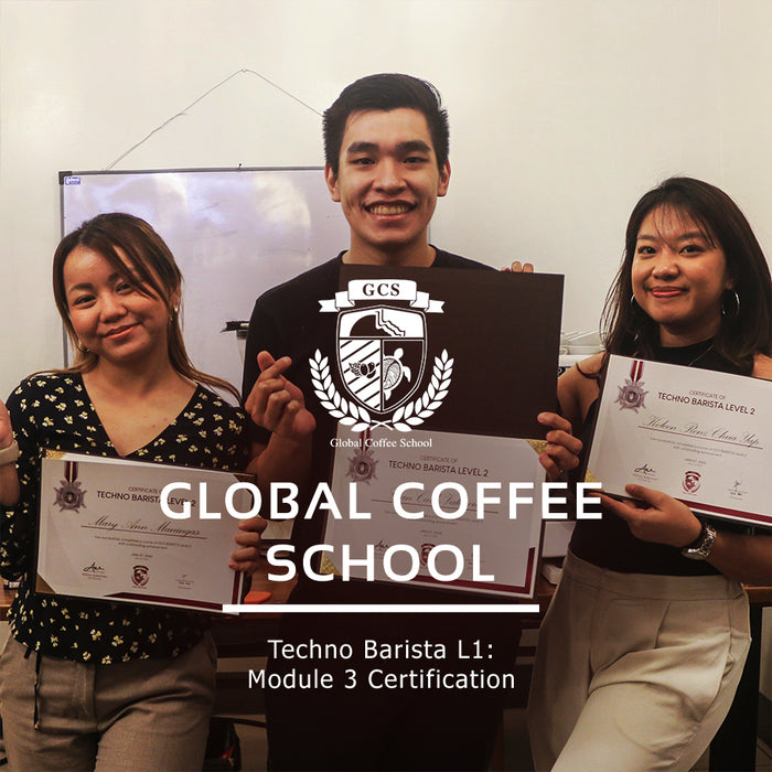 Techno Barista L1: Module 3 Certification