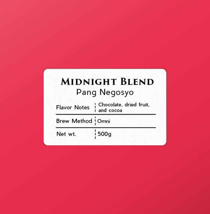 Midnight Blend, Pang Negosyo Coffee Beans