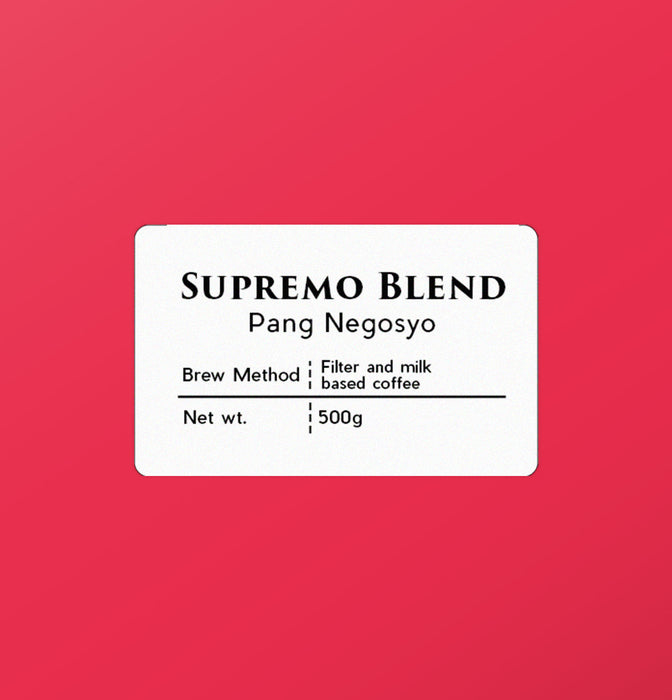 Supremo Blend, Pang Negosyo Coffee Beans