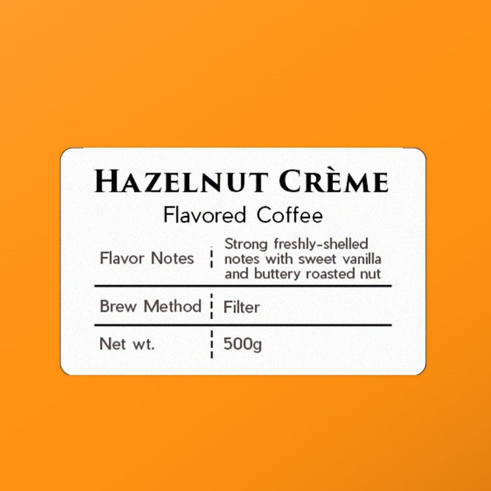 Hazelnut Creme Flavored Coffee