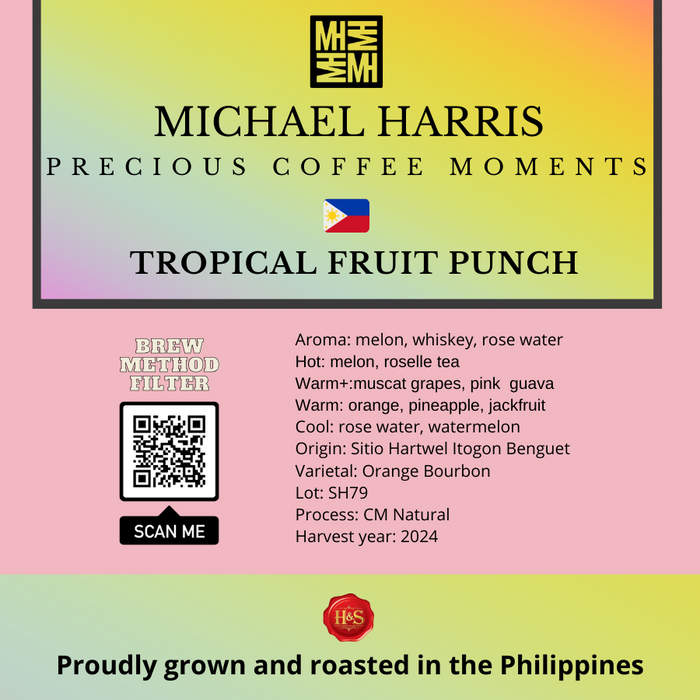 Michael Harris' Precious coffee moments Tropical Fruit Punch 250g