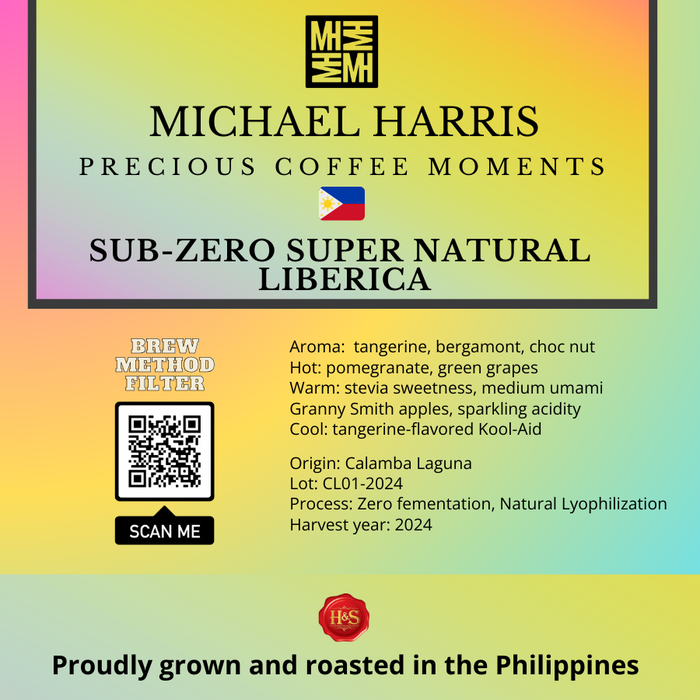 Michael Harris' Precious coffee moments: Sub-Zero Super Natural Liberica 100g