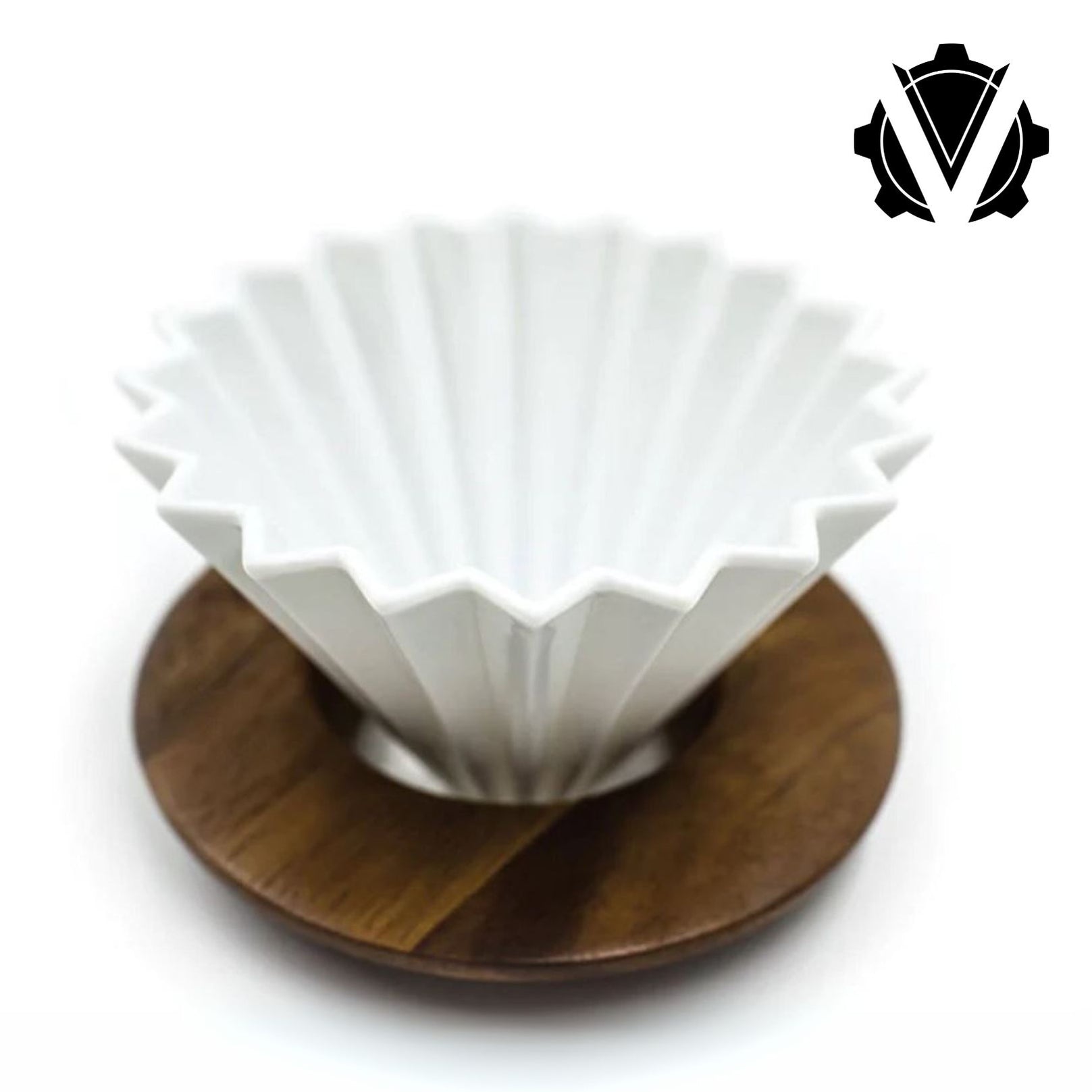 Origami Dripper Holder Dark Brown — thevault.ph