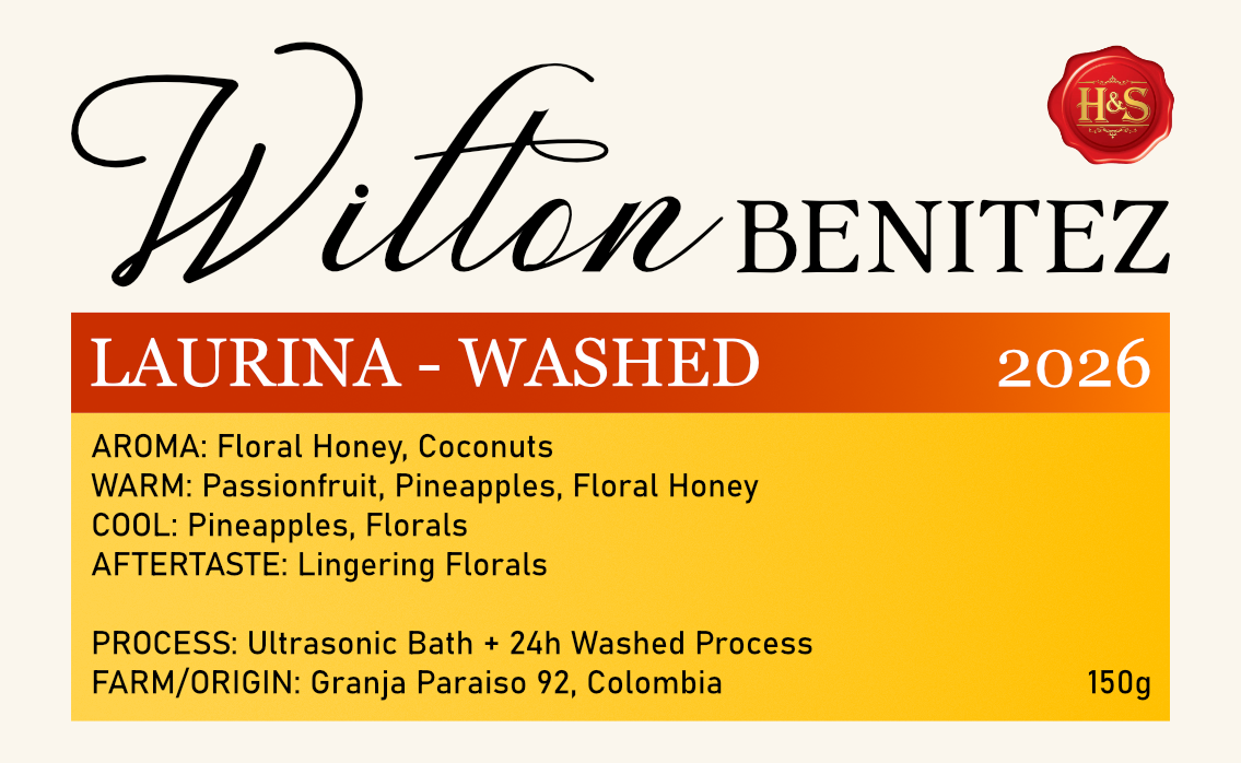 Wilton Benitez - Laurina Washed (150g)
