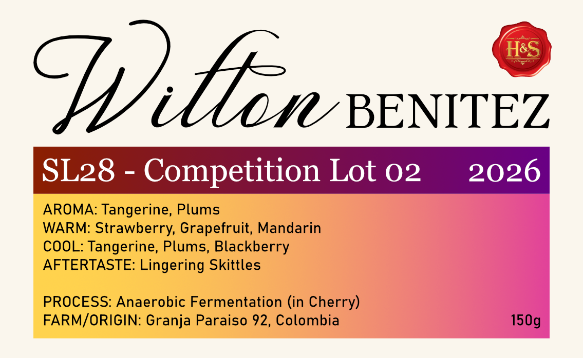 Wilton Benitez - SL28 Competition Lot 02 (150g)