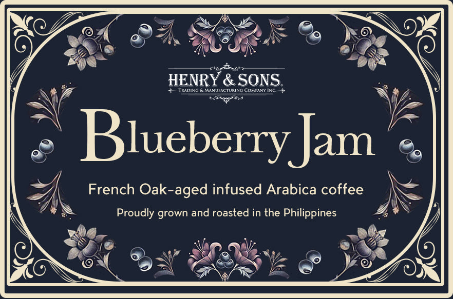 Blueberry Jam Roasted Coffee Beans (250g)