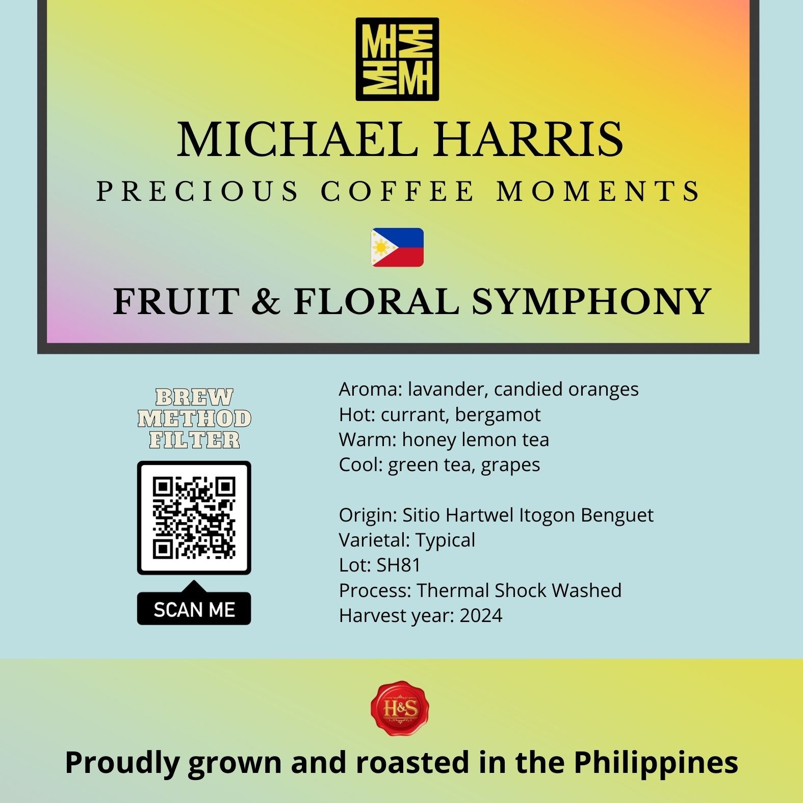 Michael Harris' Precious coffee moments: Fruit & Floral Symphony 250g