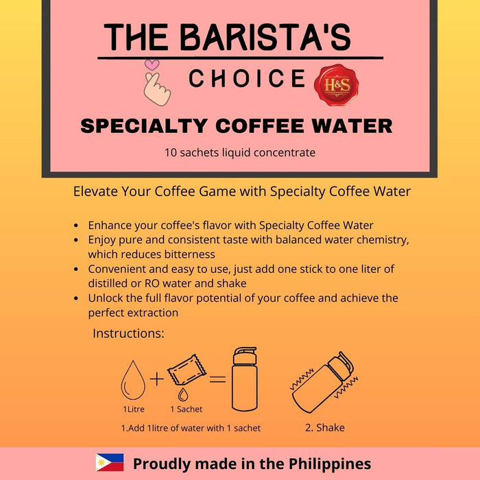 Specialty Coffee Water 10 pack