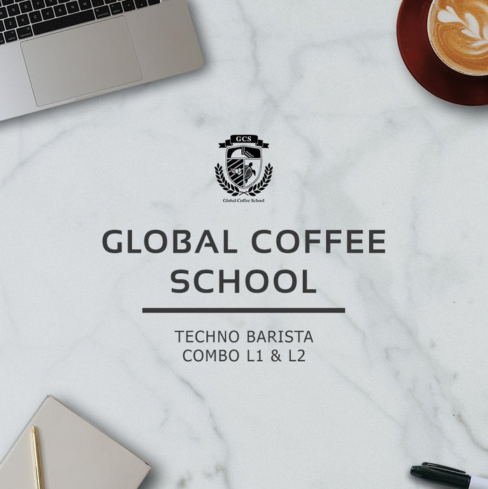 Global Coffee School x Halfroom Cafe: Combo Techno Barista L1 and L2