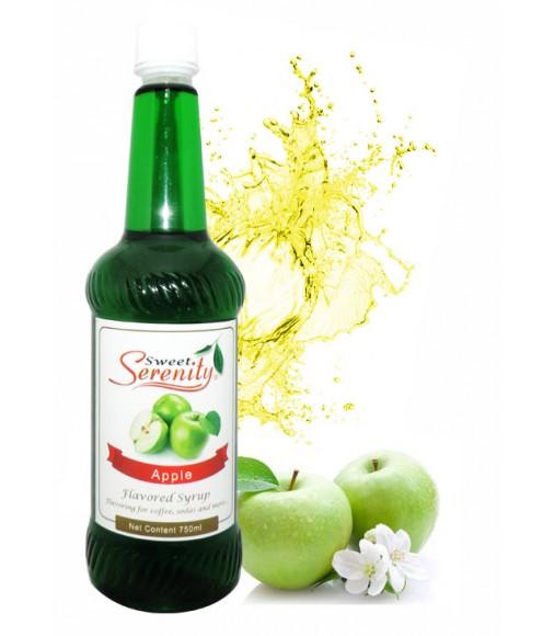 Sweet Serenity Green Apple Flavored Syrup