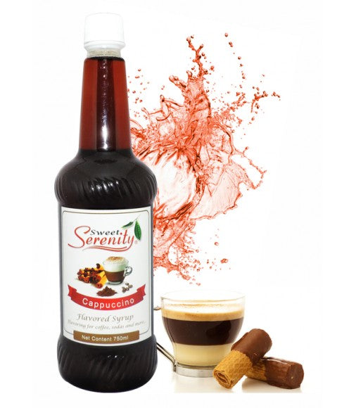 Sweet Serenity Cappuccino Flavored Syrup