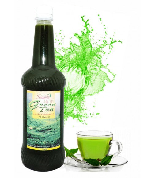Green Tea Sweetened Flavored Syrup