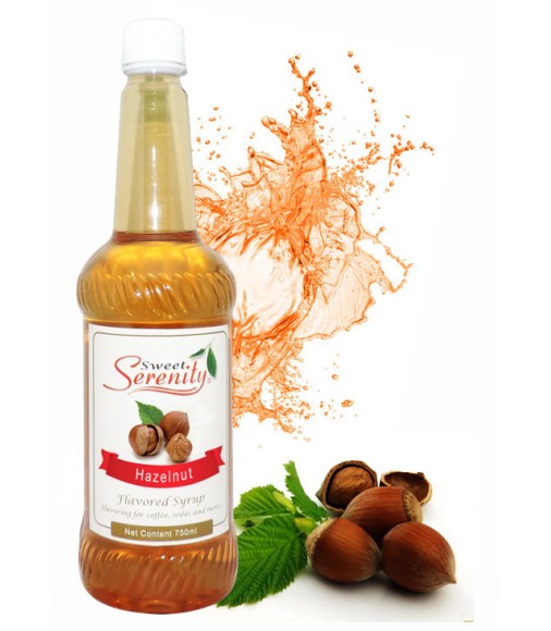 Sweet Serenity Hazelnut Flavored Syrup