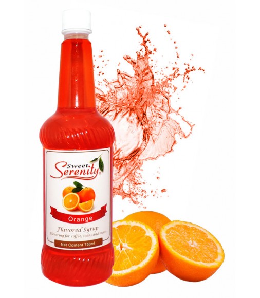 Sweet Serenity Orange Flavored Syrup