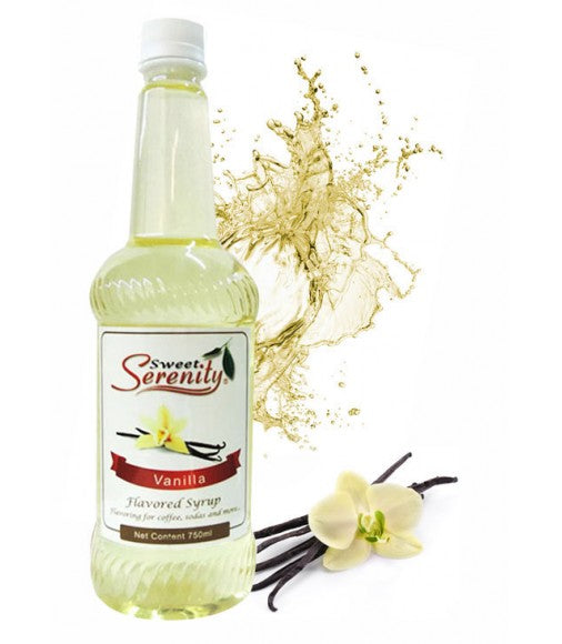Sweet Serenity Vanilla Flavored Syrup